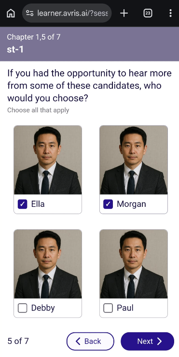Multiple choice question